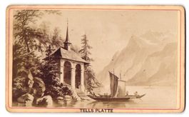 Fotografie Sisikon, Blick auf die Tells 