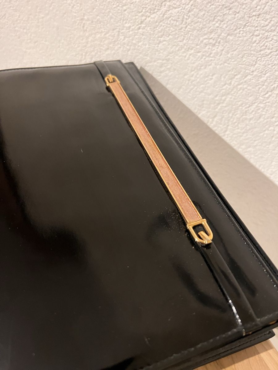 Taschen für Damen: Pochette noire brillante, vintage – Gebraucht aus St-Pierre-Clages von ste_xk6p 5