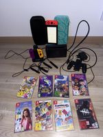Nintendo Switch Set mit vielen Games & Accessoires Neuwertig