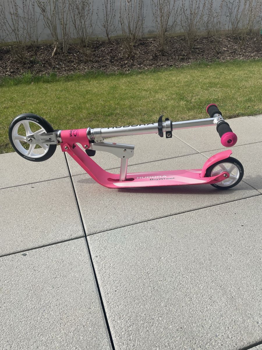 Hudora Veicoli per bambini: Rosa Hudora Scooter BigWheel – Usato da Villigen venduto da Elena_J 2