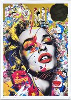 Death NYC Ltd Pop Art Druck " Murakami Chanel Marilyn Monroe
