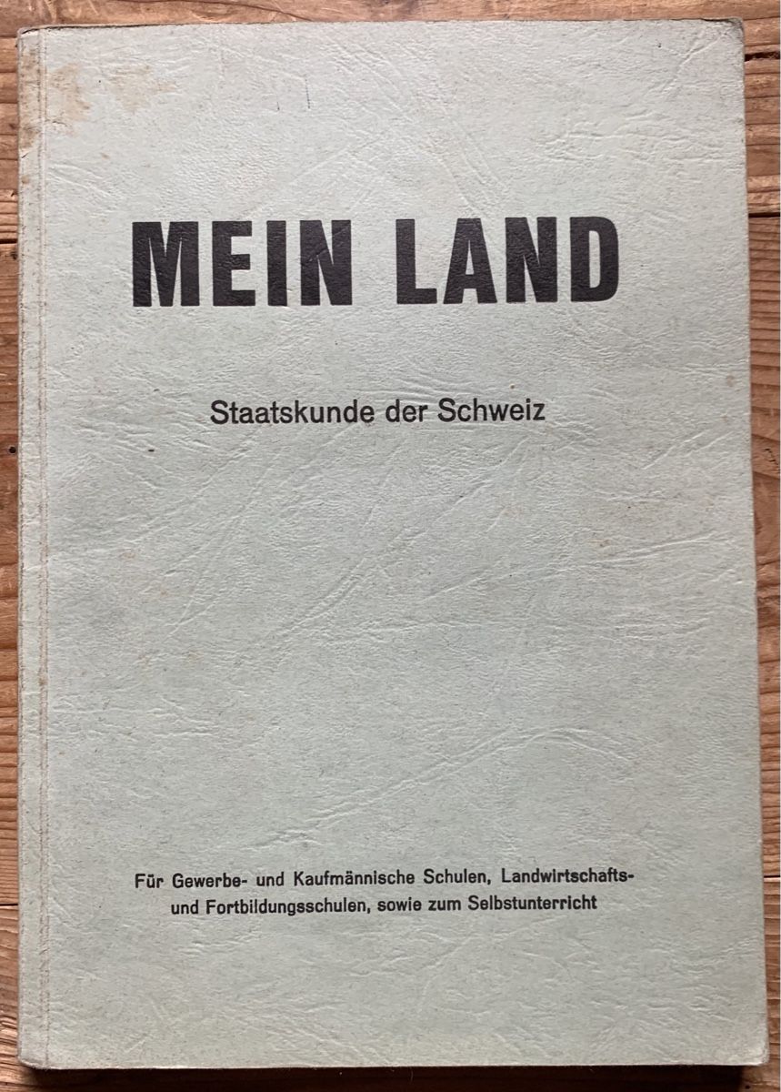 Bücher: Buch Mein Land – Gebraucht aus Goldingen von Bergler012