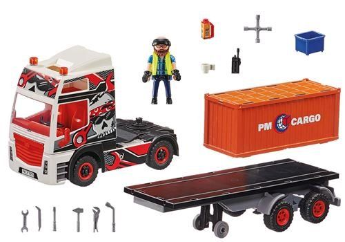 Playmobil Giocattoli: Playmobil 70771 Lastwagen mit Container – Nuovo e nell'imballaggio originale da Beckenried venduto da angel-mountain 4