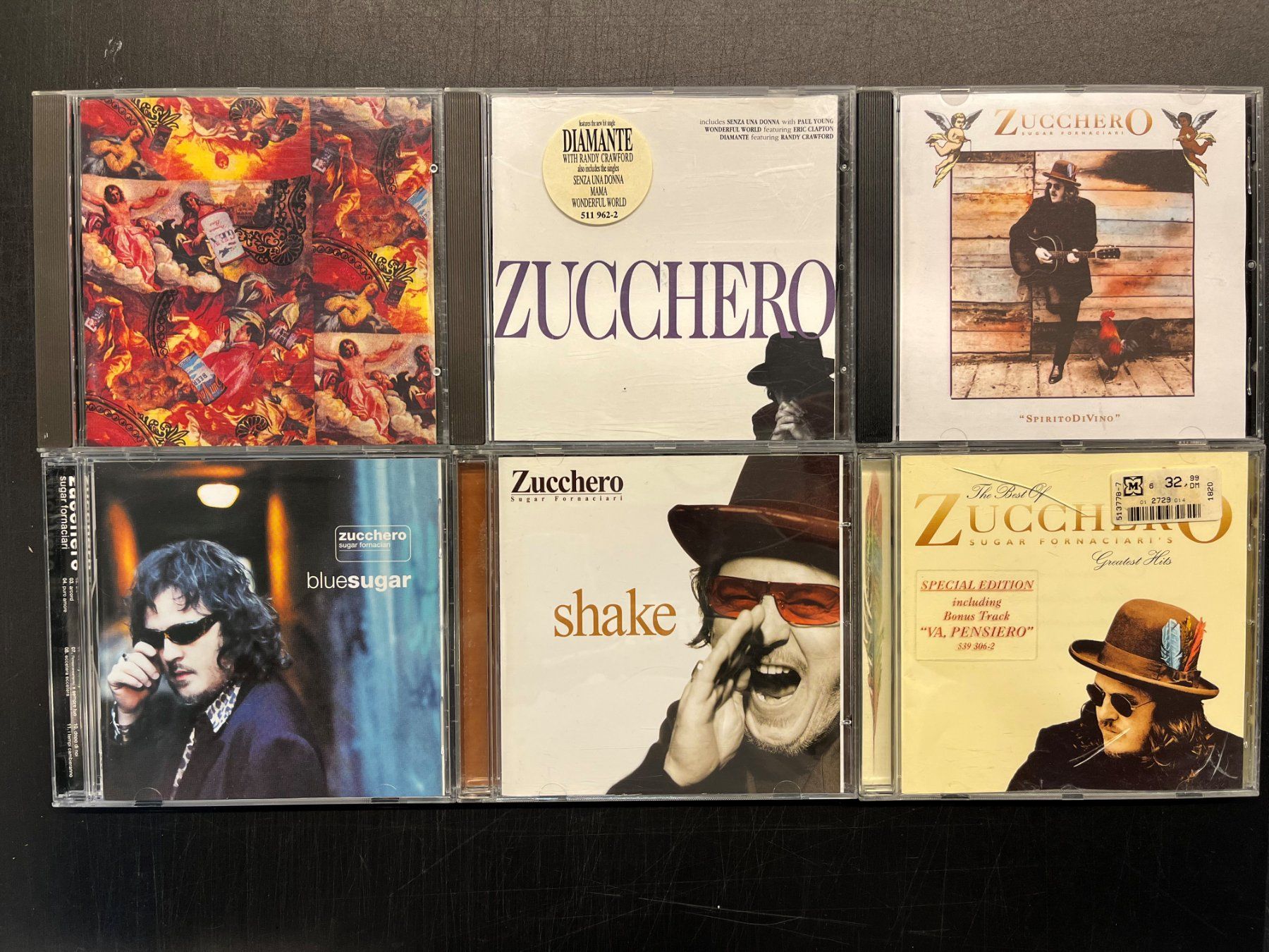 CD: CD Sammlung Zucchero 6 Stück – Usato da Basel venduto da andipfandi