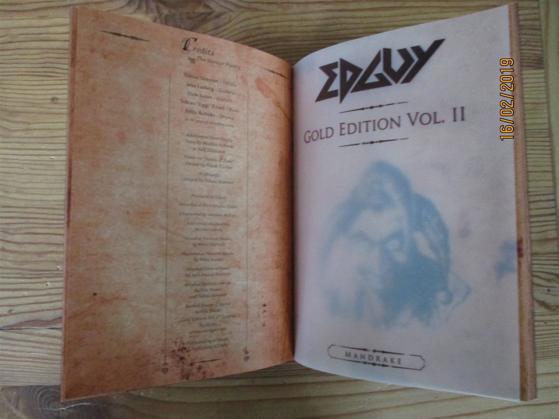 CDs: EDGUY - Gold Edition Vol. II – Gebraucht aus Liestal von Disc-Point 2