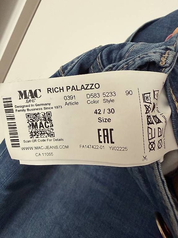 Jeans: MAC Jeans Rich Palazzo – Usato da Wil SG venduto da ell_zj57 2