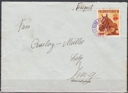 Militärbrief 2.Wk Mit Soldatenmarke