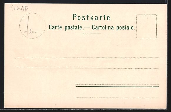 Cartoline postali: Litho Lauterbrunnen, Panorama mit schnee – Usato da Berlin venduto da bartko-reher 1