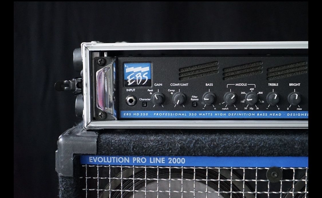 Ebs Amplificatori: Bassamp EBS HD 350 Topteil & EBS 410 Evo. Proline 2000 – Usato da Bern venduto da xan_g2pd 2