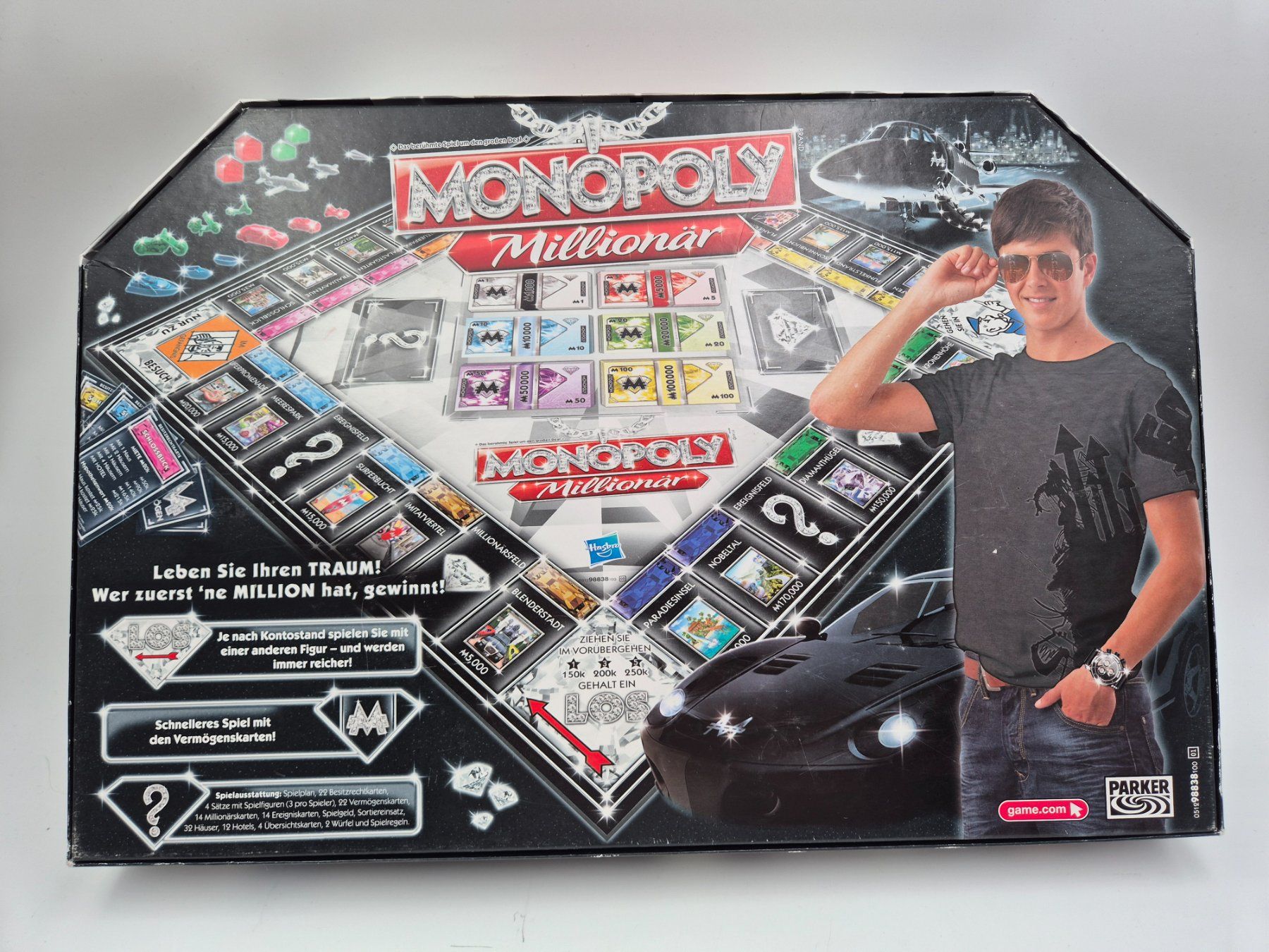 Hasbro Giochi: Monopoly Millionär - Wer wird als erstes reich? – Usato da Ettiswil venduto da beekeper13 1