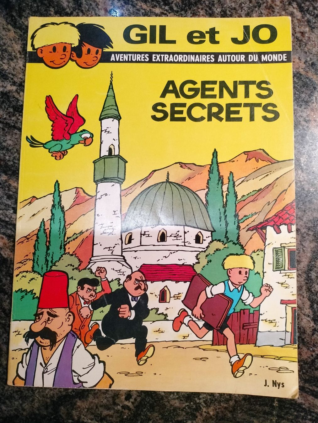 Comics: GIL ET JO N°14  Agents Secrets EO - 04.1977 -  Jef Nys – Gebraucht aus Cortaillod von rozinna