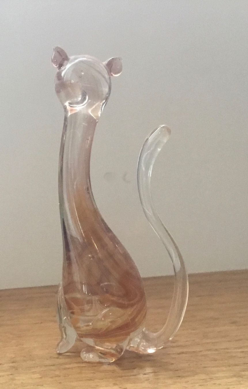 Murano Bicchieri: Katze Murano Vintage – Usato da Schlieren venduto da Jeajet 3