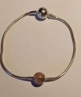 Pandora Armband , Charm Murano 19 cm
