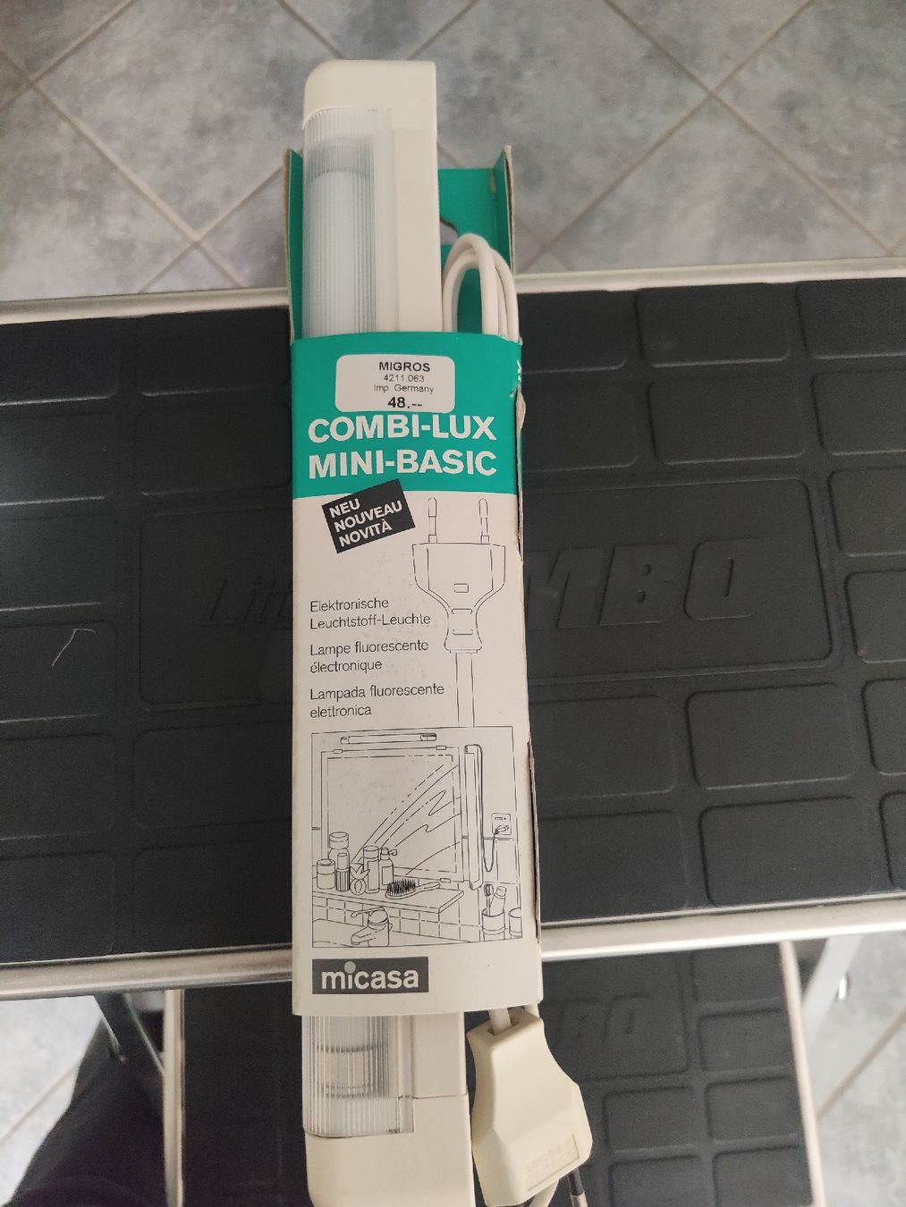 Micasa Lampen: Micasa Combi-Lux Mini-Basic Leuchte, Neu und OVP! Top – Neu (gemäss Beschreibung) aus Schlieren von bingo33