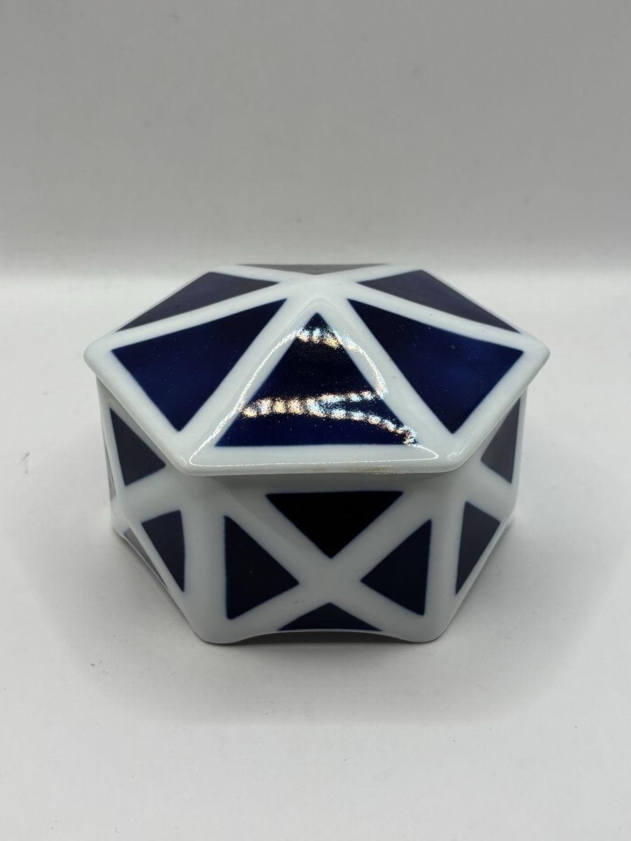 Altro in Decorazioni & Accessori: Sargadelos Hexagon Schmuckdose mit Deckel – Usato da Genève venduto da sho_67qj