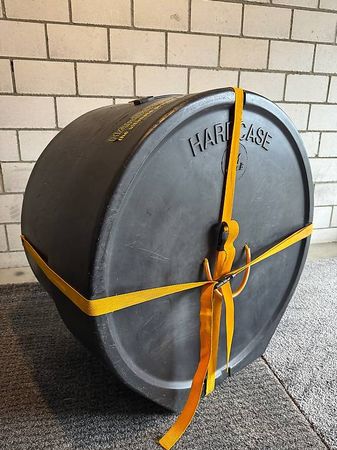 Hardcase Koffer für Bassdrum