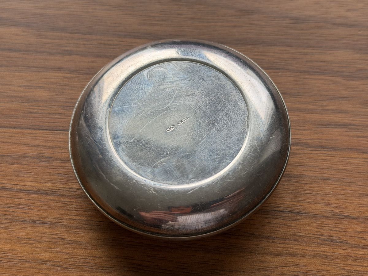 Portacenere: Silber Dose/Aschenbecher – Usato da Uetikon am See venduto da protagoniste 3