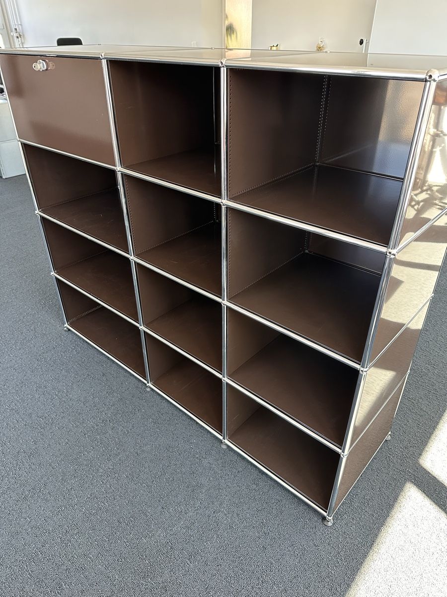 Scaffali: USM Haller Regal/Sideboard Braun – Usato da Tafers venduto da fredcardo 2