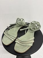 Kennel+Schmenger Sandalen mit Bänder 39 mint Leder