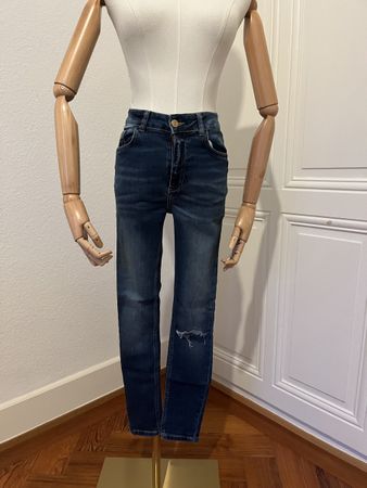 Zara Z1975 Denim Jeans, Size 36, Ripped - Excellent!👖 52