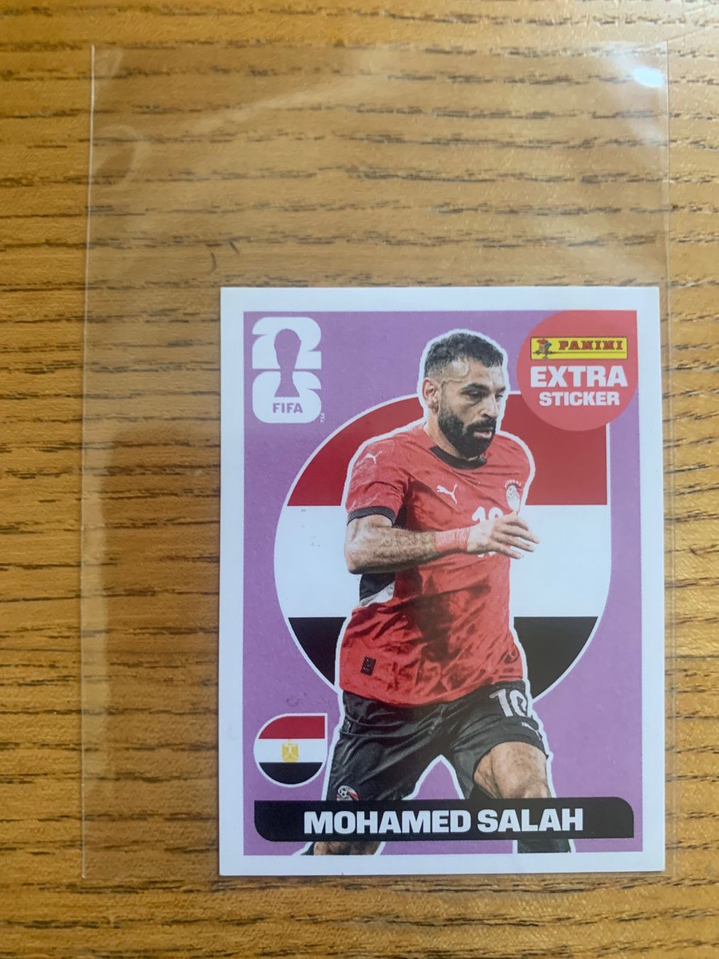 Panini Carte collezionabili: Panini Extra Sticker Mohamed Salah pink – Usato da Zürich venduto da Kasza 1