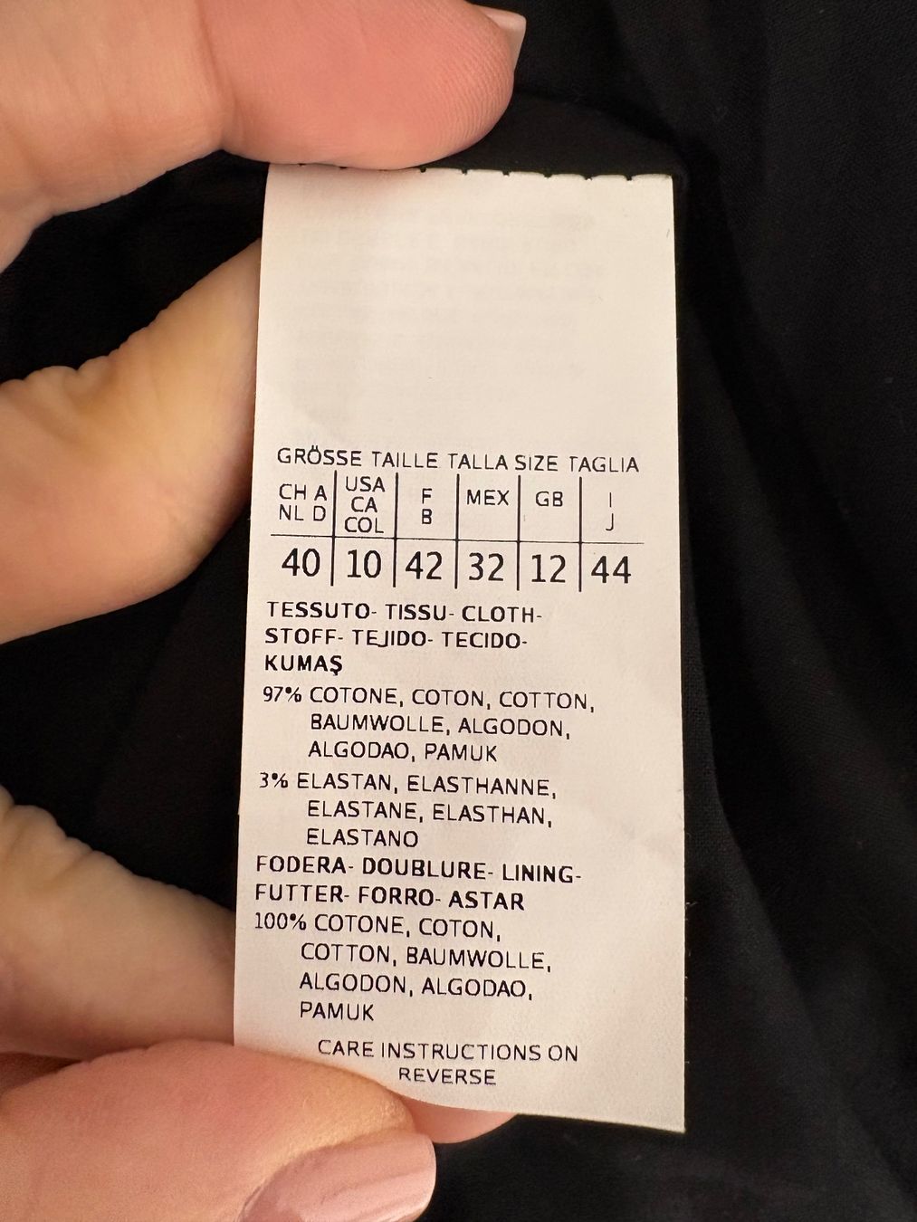 Max Mara Jacken: Max Mara Blazer mit Sternenmuster Gr. 40 schwarz Knöpfe – Neu (gemäss Beschreibung) aus Regensdorf von secondchancefashion 7