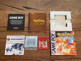 Pokémon Rote Edition Gameboy, OVP, komplett Sammelzustand!
