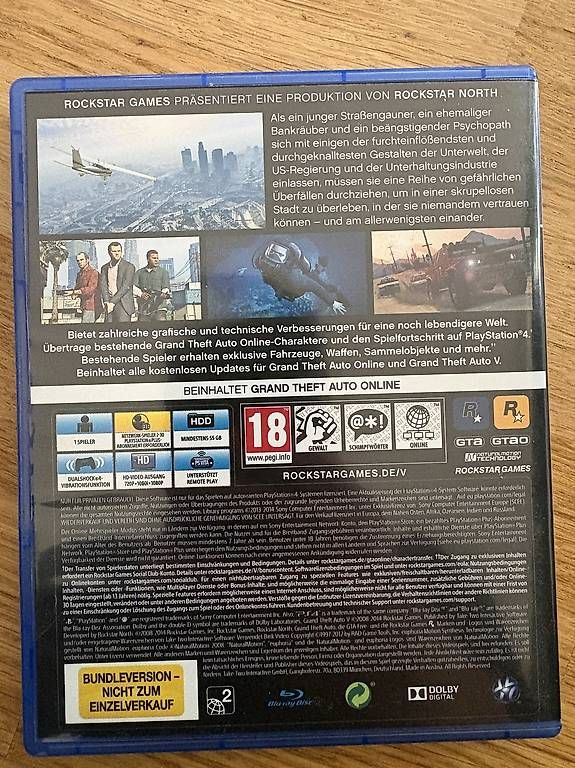 Giochi: Gta 5 Grand Theft Auto – Usato da Zürich venduto da rafa014 1