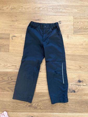reima TEC Regenhose / Outdoorhose Gr. 128 schwarz