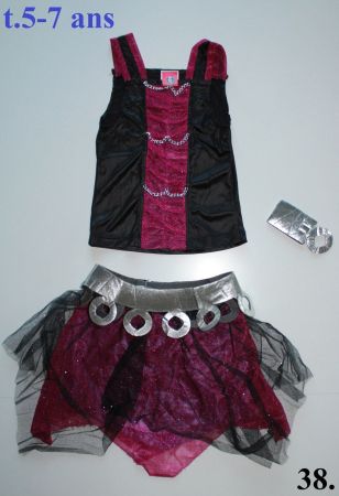 Costume Monster Hight Spectra Wondergeist t. 5 - 7 ans