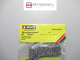 Noch 58260 Bruchsteinmauer Arkadenmauer Handkoloriert H0 Bau