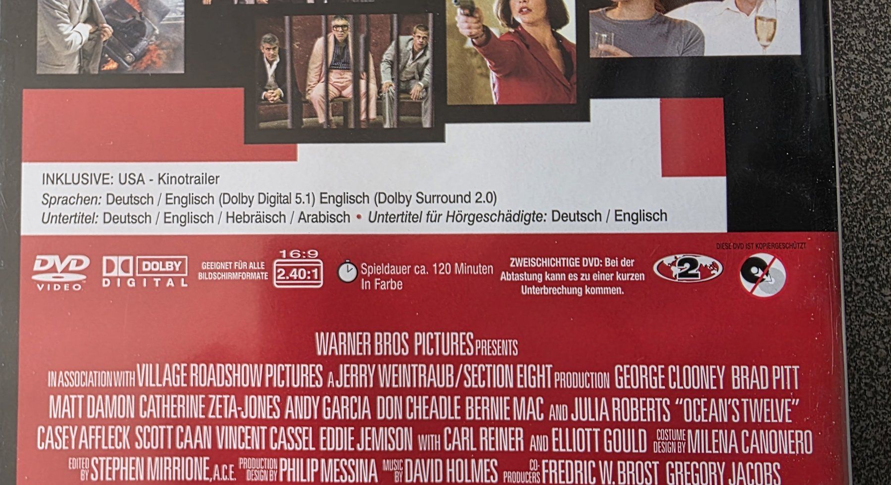 Alle DVDs: DVD Ocean's Twelve - George Clooney – Gebraucht aus Oetwil am See von fineli2 1