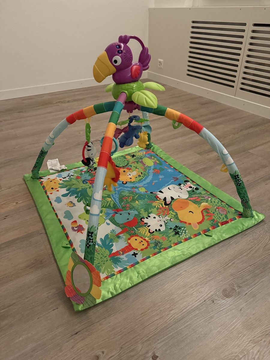 Fisher-Price Tappeto da gioco: Spieldecke Dschungel Spielbogen – Usato da Meggen venduto da Stevan2 1