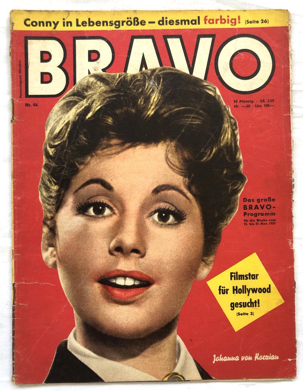 Riviste & Magazine: BRAVO - Heft - Nr.46/1959 – Usato da Schaffhausen venduto da durruti