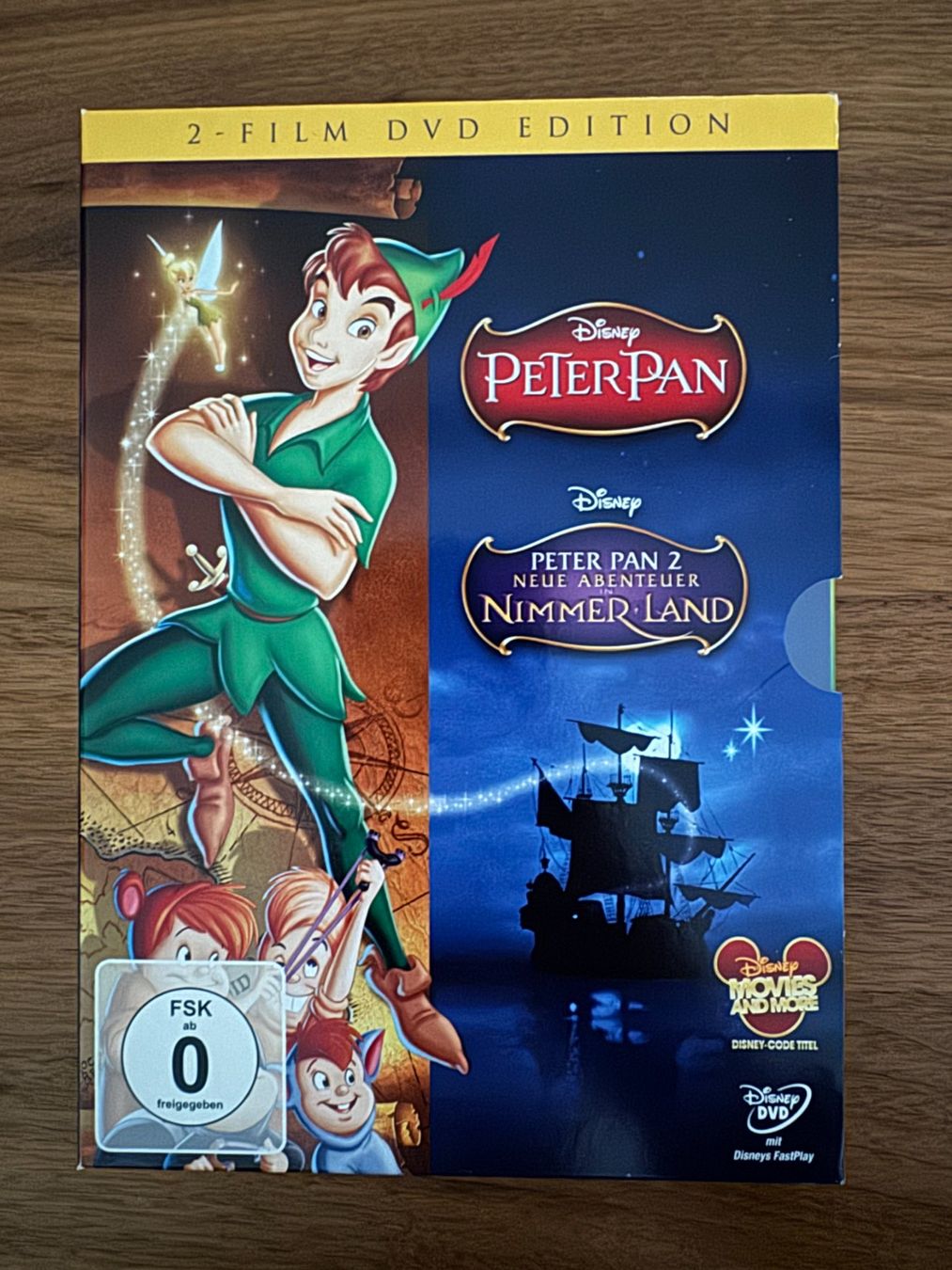 Alle DVDs: Disney Peter Pan Teil 1 und 2 - DVD – Gebraucht aus Winterthur von Malve00