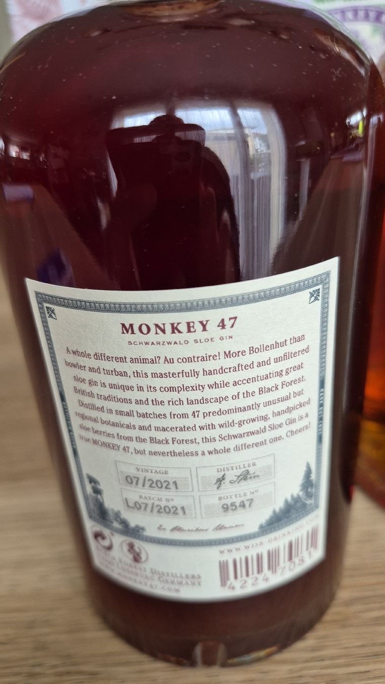 Monkey 47 Bevande alcoliche: 2 Monkey  47 Gin – Nuovo e nell'imballaggio originale da Aarberg venduto da Cnika 2