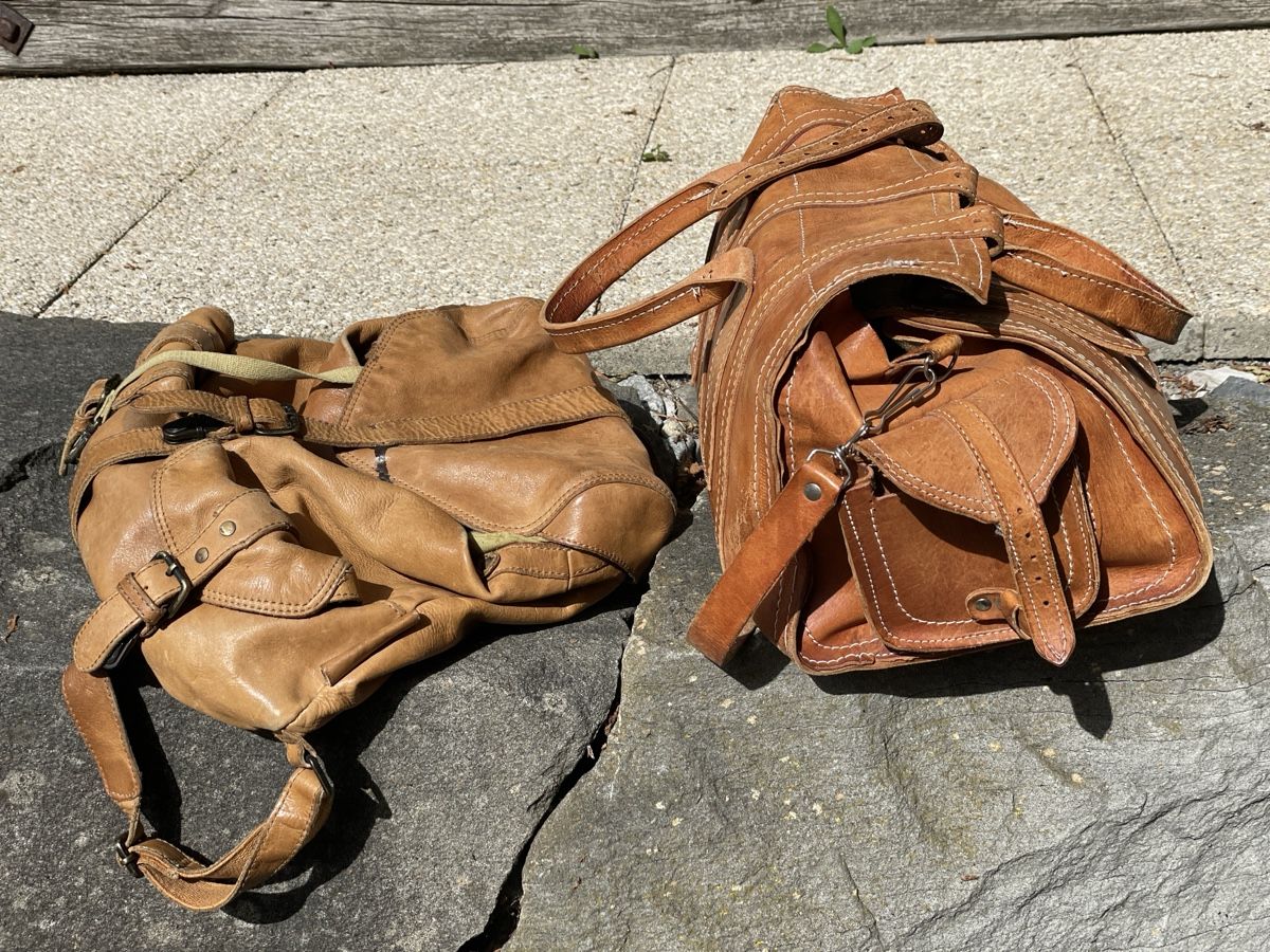 Borse: 2 leather bags  – Usato da Giffers venduto da RICARDOS02