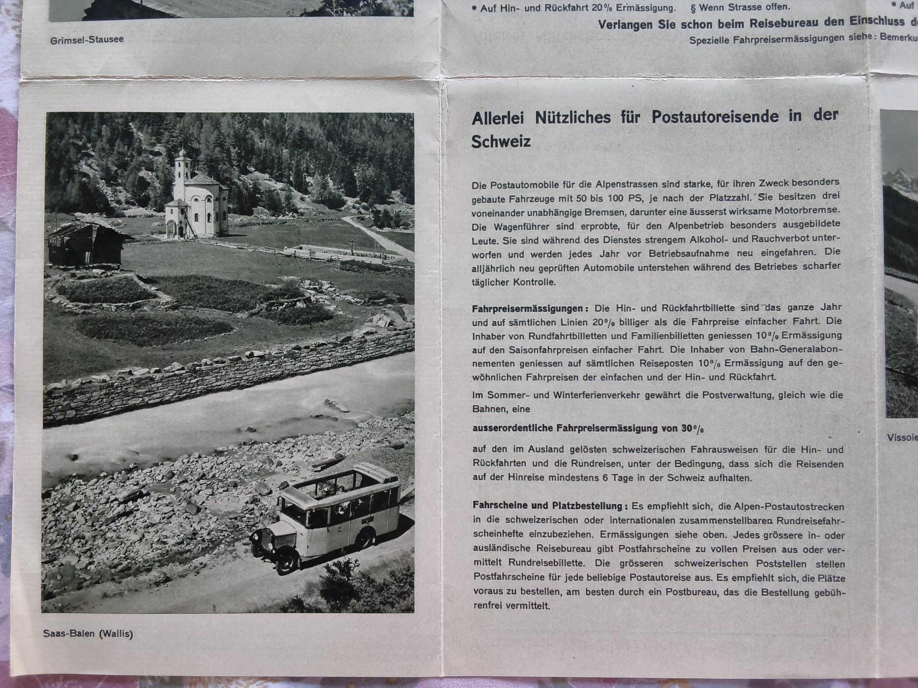 Documenti: SCHWEIZER Alpenposten Sommer 1939 – Usato da Hallau venduto da histoiremerveilleuse 5