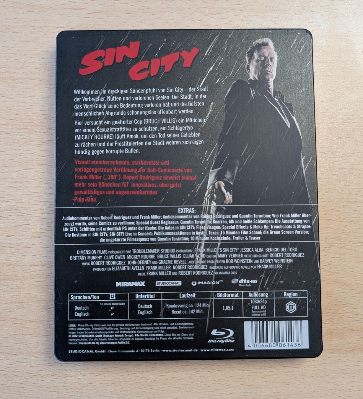 Tutti i DVDs: Sin City Steelbook Blu-Ray – Usato da Oftringen venduto da RetroMister 2