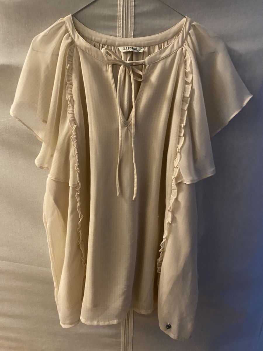 Blusen: Top Bluse Hellbeige XL – Gebraucht aus Küsnacht ZH von sabinamari 2