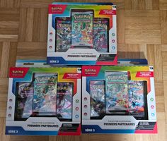 Pokémon Tripack Premiers Partenaires Série 3 FR 🇫🇷