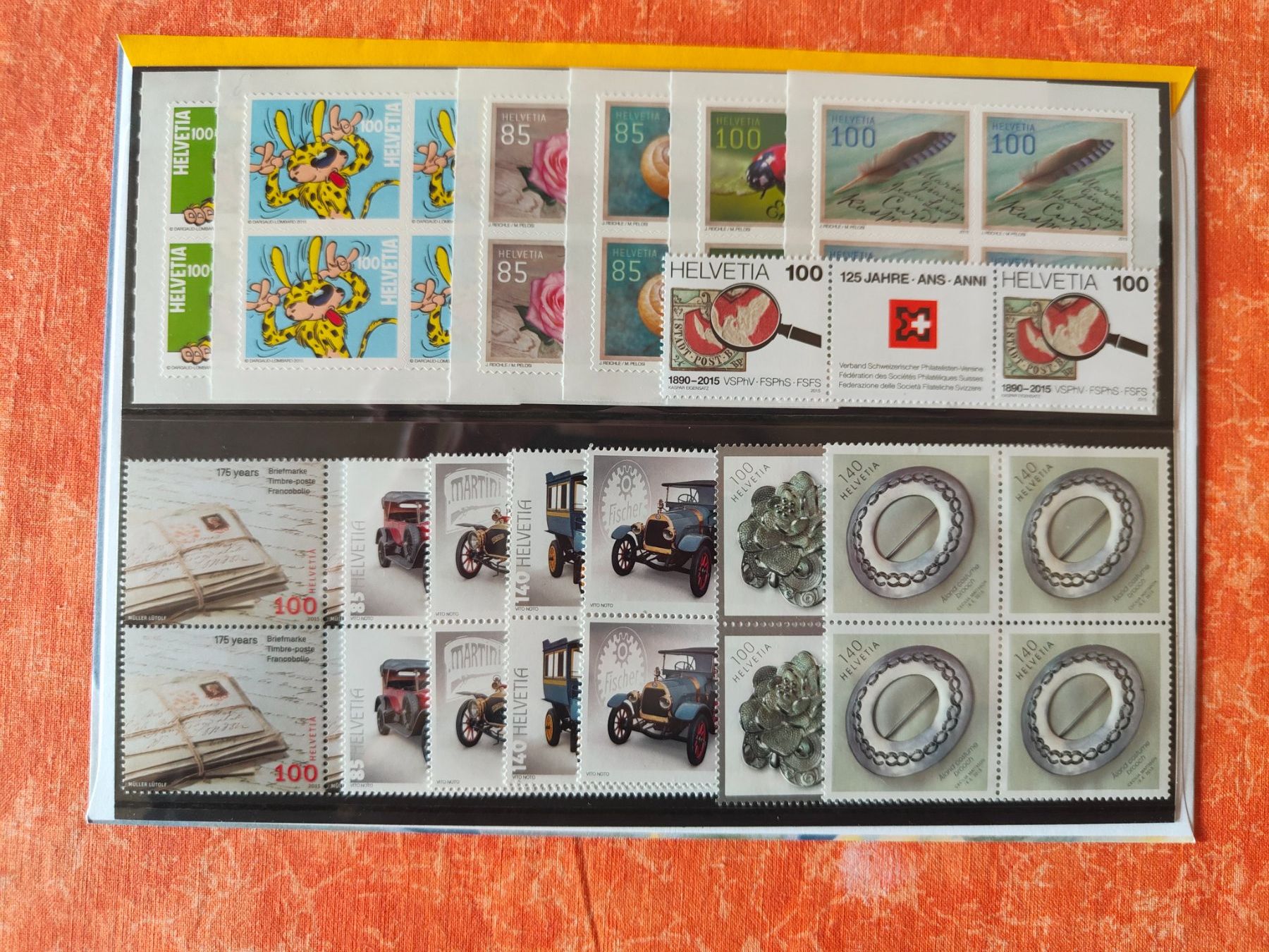 Tutti i francobolli: Timbres 2015 blocs de 4 non oblitérés – Nuovo e nell'imballaggio originale da Gryon venduto da Jessicaj87 2