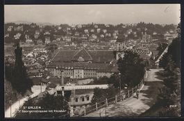 St. Gallen, St. Georgenstrasse mit Klost
