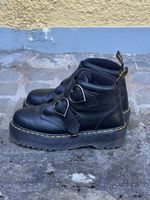 Dr. Martens bottes cuir noir T.40 cœur boucle
