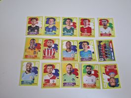 Lot de 14 vignettes Panini FIFA World Cup 2026 état neuf