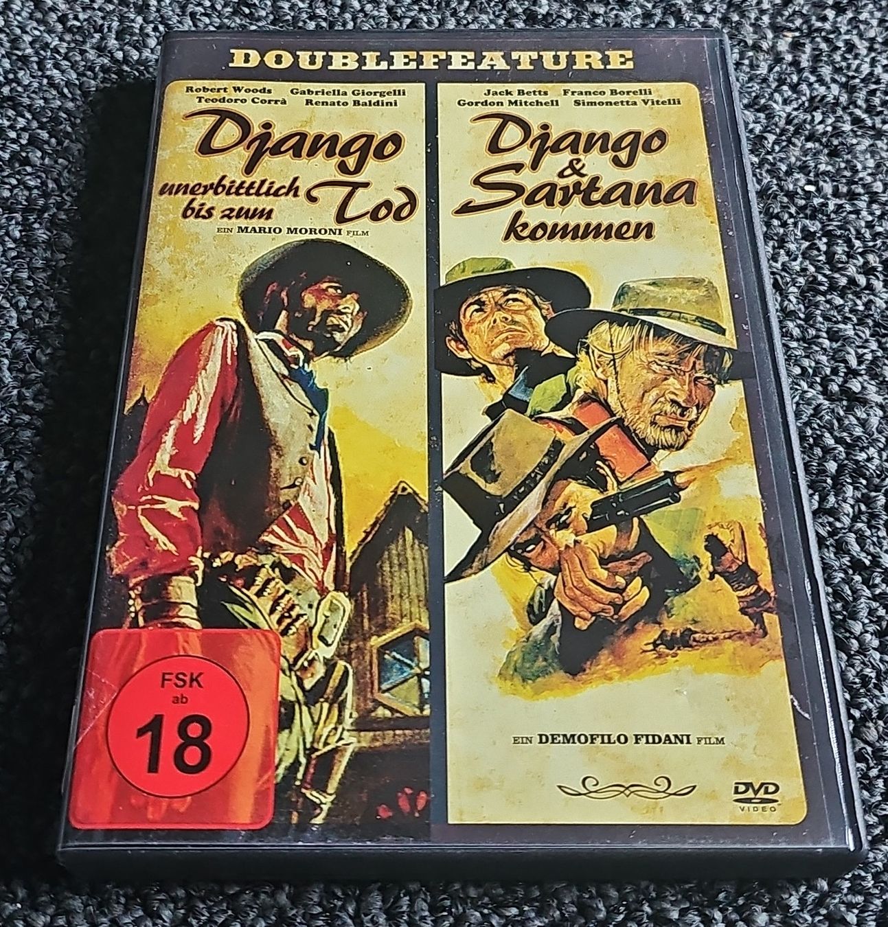Tutti i DVDs: DVD Double Feature Django Western (23362) – Usato da Ruswil venduto da jan_bxl5