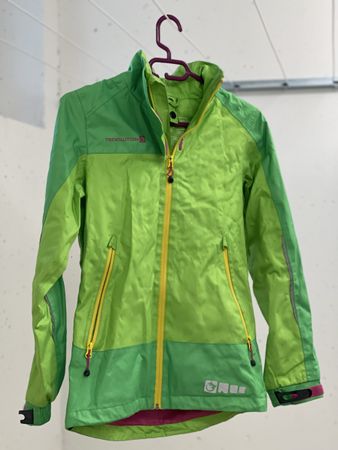 Trevolution Green 2-Tone Full Zip Hooded Jacket Size S - Spr