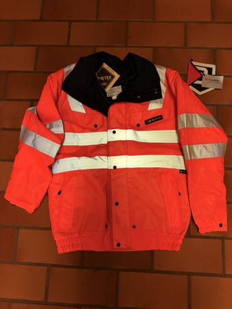 GORE-TEX Arbeitsjacke SBB CFF FFS Grösse M Neu