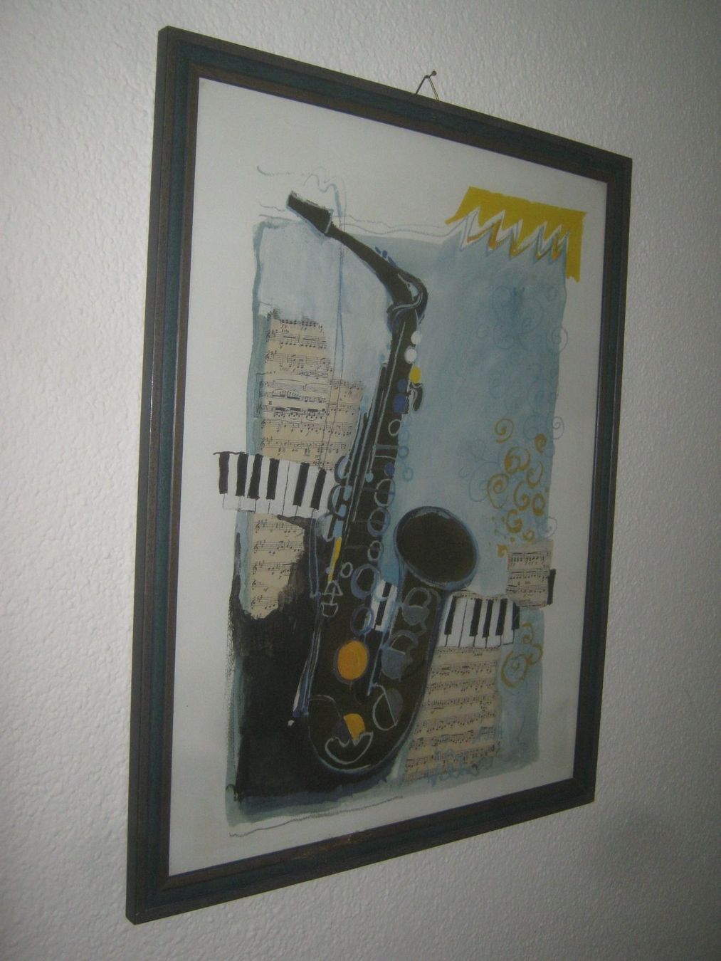 Posters & Illustrations: Bild mit Holz Rahmem – D'occasion à Stans par Friz11