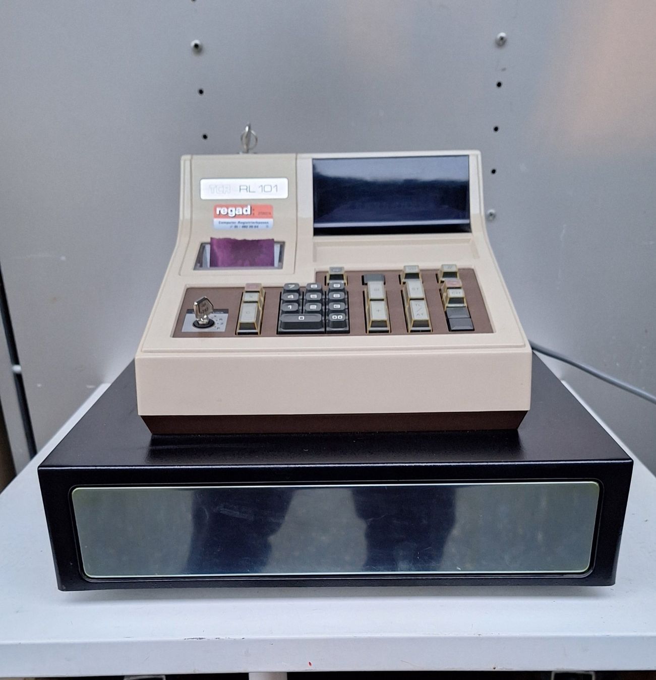 Kassen: Kasse TCA RL-101, Vintage Kassensystem – Gebraucht aus Weinfelden von JoeBaer